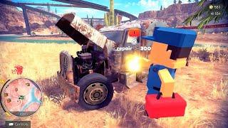 Blocky Man Repaired Maximus The King Of Trucks From Wreck | Off The Road Unleashed Nintendo Switch