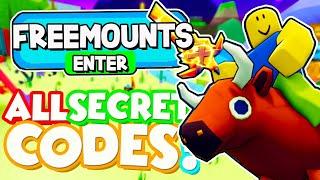 ALL NEW SECRET *MOUNTS* UPDATE CODES In SLASHING SIMULATOR CODES | ROBLOX Slashing Simulator Codes!