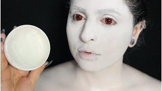 WHITE FACE  MAKEUP FOR COSPLAY/HALLOWEEN (Mehron )