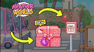 ALL NEW!! SUPER SECRET 2024 GIFTS in AVATAR WORLD!  HELLO KITTY!?️ | NEW FREE UPDATE!