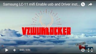 Samsung LC-11 mifi Enable usb and Driver install