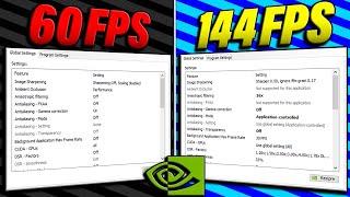 *NEW* Best NVIDIA Control Panel Settings for Gaming (2024 GUIDE)