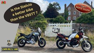 Is the Moto Guzzi Stelvio better than the V85TT ?