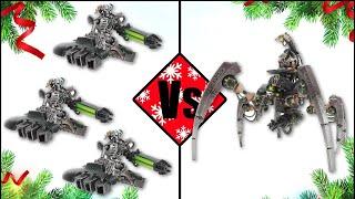 20th - 3x Lokhust Destroyers Vs Triarch Stalker - Necrons Countdown to Xmas - Warhammer 40k