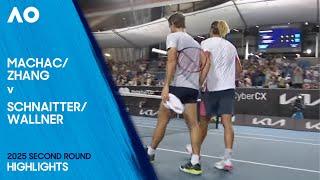 Machac/Zhang v Schnaitter/Wallner Highlights | Australian Open 2025 Second Round