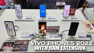 New Vivo Phones 2022 with RAM EXTENSION / Pwedetech