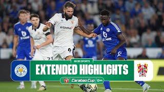 Leicester City vs. Tranmere: Extended Highlights | Carabao Cup | CBS Sports Golazo