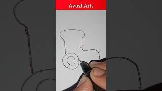 How to draw a Road Roller Easily #drawing #ayusharts #shorts #viral #trending
