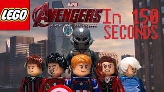 AVENGERS: AGE OF ULTRON in 150 seconds [LEGO STOPMOTION ANIMATION]