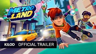 MetroLand - Endless Arcade Runner | Official Trailer