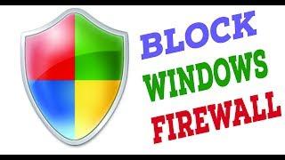 How To Block any  Cracked Software Using Windows Firewall