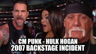 CM Punk And Hulk Hogan Problems Began Backstage At WWE Raw In 2007