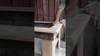 Sanding the edges of centre table #aayushreeimpex #furnituremanufacturer #carpentry #woodenfurniture