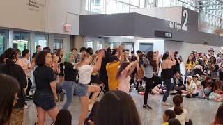 Anime impromptu dance by fans