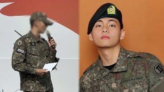 A commotion broke out at KIM TAEHYUNG's military base, fans were shaken