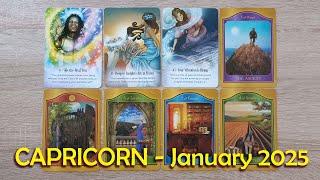 CAPRICORN January 2025 Tarot Readings🪄🪐#archangelmichael #capricorn