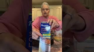 Mama Sue makes AUNT LANNETTE’S CROCKPOT CHICKEN out of Miss Annie's cookbook.| Easy dinner recipe