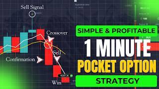 1-Minute Pocket Option Strategy for Beginners | Simple & Profitable Trading Strategy