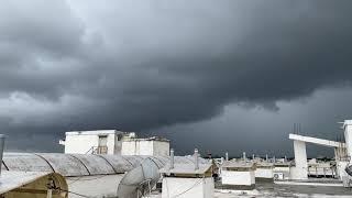 BEAUTIFUL BLACK CLOUDS BEFORE THE RAIN