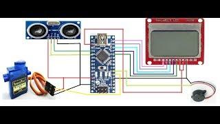 Arduino Based Radar System Using Ultrasonic Sensor and Nokia 5110 LCD | Radar System