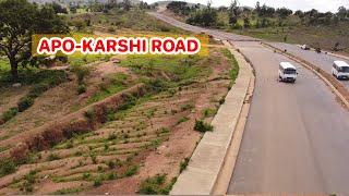 APO-KARSHI ROAD CONSRUCTION: RESIDENTS EXPRESS DISAPPOINTMENT OVER SLOW PACE OF WORK