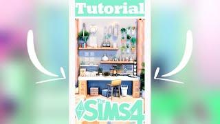 Идея рабочего места в Симс 4/Лайфхаки Симс 4/ The Sims 4 idea #shorts #short