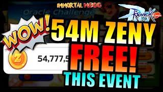 FREE 54M ZENY!! HUGE EVENT!! - RAGNAROK M CLASSIC