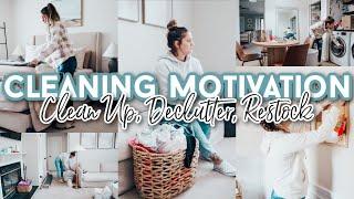 2023 Cleaning Motivation | Restock + Clean Up & Declutter | Good Enough House Cleaning