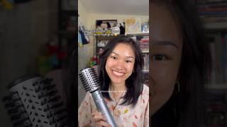 dry and frizzy to salon smooth blowout 