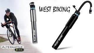 Алюминиевый насос West Biking. Мини насос.