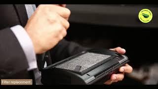 Car air purifier unboxing