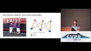 Realtime Multi-Person 2D Pose Estimation Using Part Affinity Fields