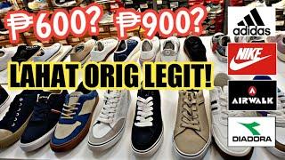 600 pesos? LEGIT OUTLET STORE na bilihan ng MURANG SAPATOS