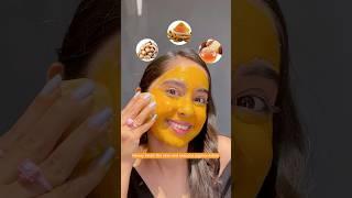 Dark circles & Dark Spots try potato+turmeric+honey face mask #skincare #youtubeshorts #trending