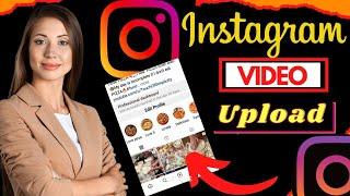How To Upload Photos and Videos on Instagram in Hindi | Upload Instagram Post Reels