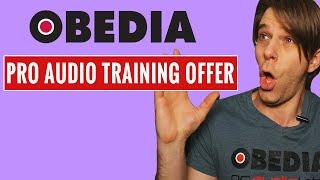 OBEDIA Pro Audio Training Trial Offer!  -- OBEDIA.com Pro Audio Training