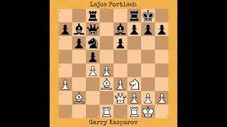 Garry Kasparov vs Lajos Portisch | Niksic (1983)