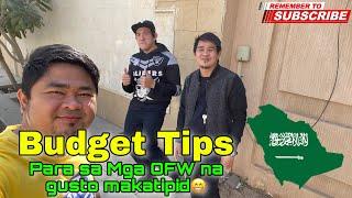 Budget Tips For OFW Family Driver in Saudi Arabia  - Tips para makatipid