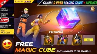 10 January Free Magic Cube | naruto token tower event | free fire new event | ff new event