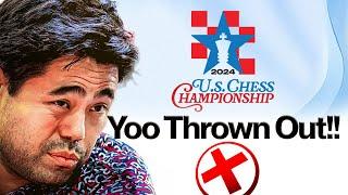 ANOTHER CHESS DRAMA?? GM YOO KICKED FROM US CHAMPIONSHIP!!!