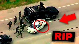 ¡TIROTEO CAPTADO EN CÁMARA! - El Equipo SWAT ACRlBlLL4ND0 a CRIMIN4LES