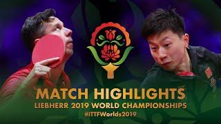 Ma Long vs Vladimir Samsonov | 2019 World Championships Highlights (R32)