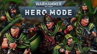 HERO MODE!! Astra Militarum vs Chaos Space Marines | Warhammer 40k Battle Report