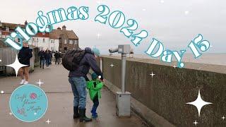 Sherringham Beach and Christmas Train: Day 15 Vlogmas 2024