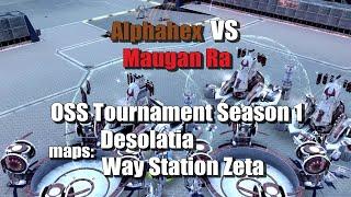 Alphahex vs Maugan Ra - OSS Tournament S1 (Supreme Commander 2)