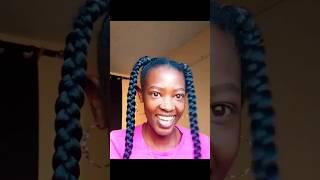 4 braided extensions #hairstyle #naturalhairjourney #haircare #tutorials #tutorial #foryou #goviral