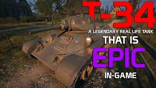 A legendary RL tank that is actually EPIC in game: T-34 | World of Tanks