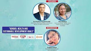 Panel Discussion on Gender, Health and Sustainable Development Goals