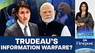 Canada Admits Leaking Intel on India to US Media | Vantage with Palki Sharma