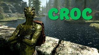 Croc - Silly Fully Voiced Argonian Follower Mod for Skyrim Special Edition - Available Now